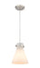 Innovations - 410-1PS-SN-G411-8WH - One Light Pendant - Downtown Urban - Brushed Satin Nickel