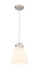 Innovations - 410-1PS-SN-G412-8WH - One Light Pendant - Downtown Urban - Brushed Satin Nickel