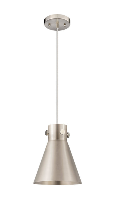 Innovations - 410-1PS-SN-M411-8SN - One Light Pendant - Downtown Urban - Satin Nickel