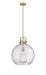 Innovations - 410-1SL-BB-G410-16SDY - One Light Pendant - Downtown Urban - Brushed Brass