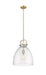 Innovations - 410-1SL-BB-G412-14SDY - One Light Pendant - Downtown Urban - Brushed Brass