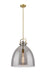 Innovations - 410-1SL-BB-G412-16SM - One Light Pendant - Downtown Urban - Brushed Brass