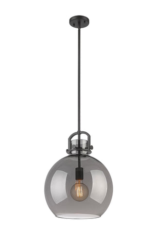 Downtown Urban One Light Pendant Matte Black