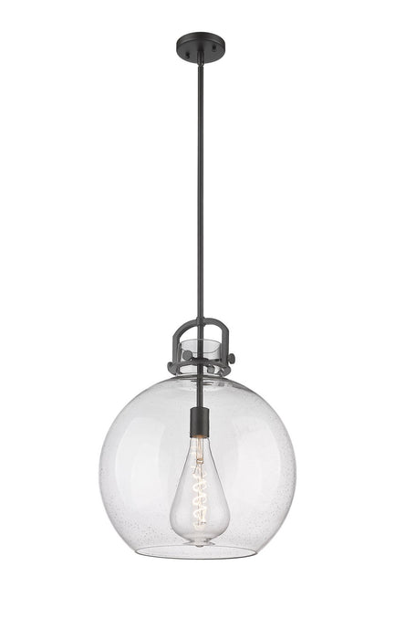 Innovations - 410-1SL-BK-G410-16SDY - One Light Pendant - Downtown Urban - Matte Black