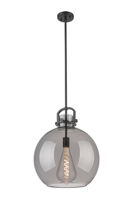 Innovations - 410-1SL-BK-G410-16SM - One Light Pendant - Downtown Urban - Matte Black