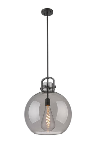 Downtown Urban One Light Pendant Matte Black