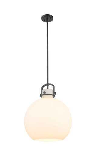 Downtown Urban One Light Pendant Matte Black