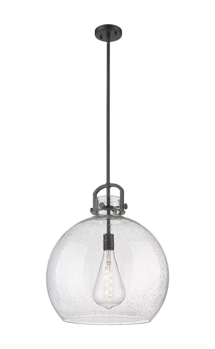 Innovations - 410-1SL-BK-G410-18SDY - One Light Pendant - Downtown Urban - Matte Black
