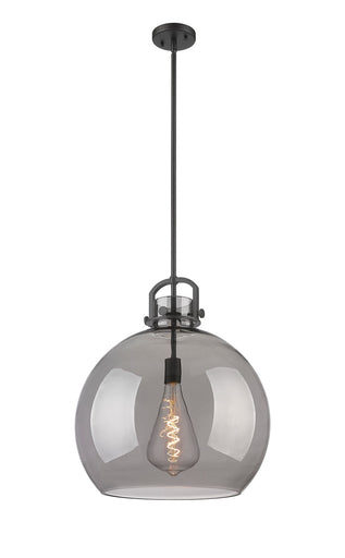 Downtown Urban One Light Pendant Matte Black