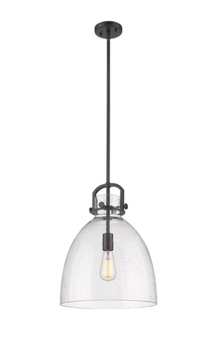 Downtown Urban One Light Pendant Matte Black