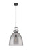Innovations - 410-1SL-BK-G412-14SM - One Light Pendant - Downtown Urban - Matte Black