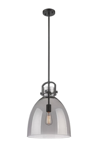 Downtown Urban One Light Pendant Matte Black