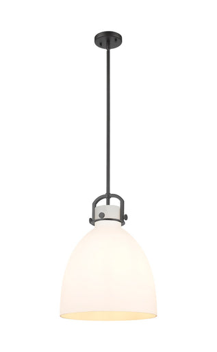 Downtown Urban One Light Pendant Matte Black