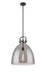 Innovations - 410-1SL-BK-G412-16SM - One Light Pendant - Downtown Urban - Matte Black