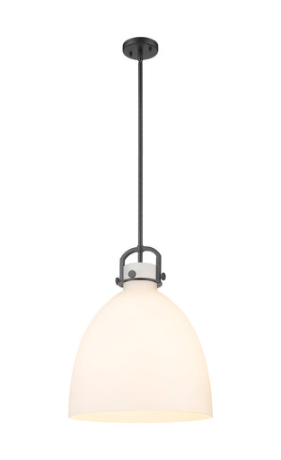 Downtown Urban One Light Pendant Matte Black