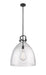 Innovations - 410-1SL-BK-G412-18SDY - One Light Pendant - Downtown Urban - Matte Black