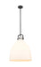 Innovations - 410-1SL-BK-G412-18WH - One Light Pendant - Downtown Urban - Matte Black