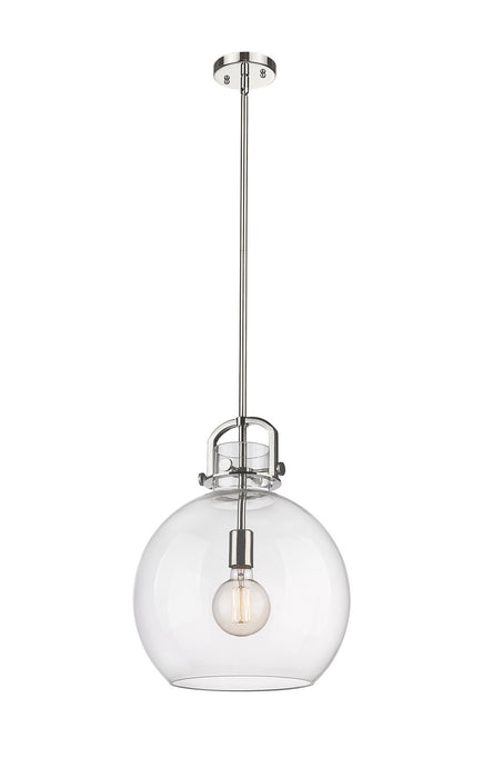 Innovations - 410-1SL-PN-G410-14CL - One Light Pendant - Downtown Urban - Polished Nickel