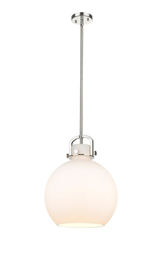 Downtown Urban One Light Pendant Polished Nickel