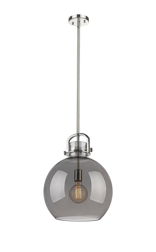 Downtown Urban One Light Pendant Polished Nickel