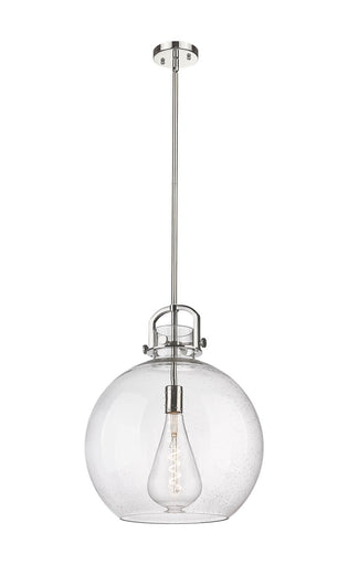 Downtown Urban One Light Pendant Polished Nickel