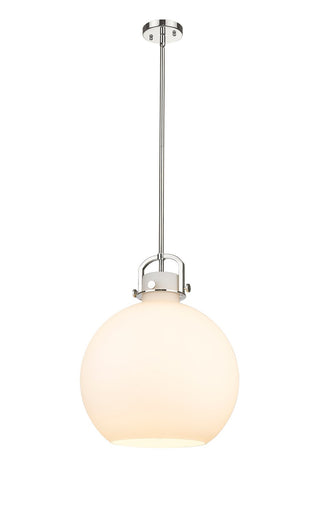 Downtown Urban One Light Pendant Polished Nickel