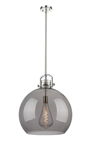 Downtown Urban One Light Pendant Polished Nickel