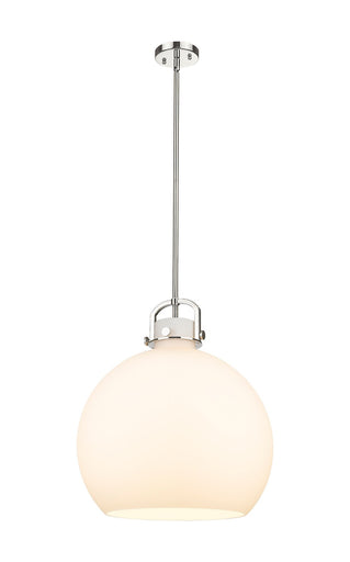 Downtown Urban One Light Pendant Polished Nickel