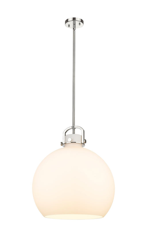 Innovations - 410-1SL-PN-G410-18WH - One Light Pendant - Downtown Urban - Polished Nickel