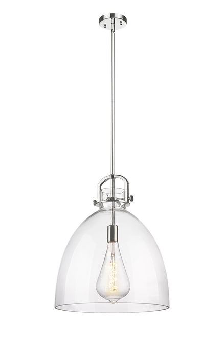 Innovations - 410-1SL-PN-G412-16CL - One Light Pendant - Downtown Urban - Polished Nickel