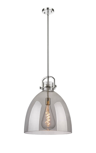 Downtown Urban One Light Pendant Polished Nickel
