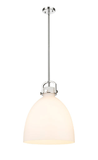 Downtown Urban One Light Pendant Polished Nickel