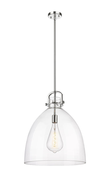 Innovations - 410-1SL-PN-G412-18CL - One Light Pendant - Downtown Urban - Polished Nickel