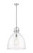 Innovations - 410-1SL-PN-G412-18CL - One Light Pendant - Downtown Urban - Polished Nickel