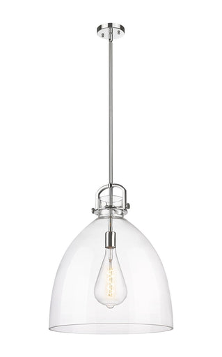 Downtown Urban One Light Pendant Polished Nickel