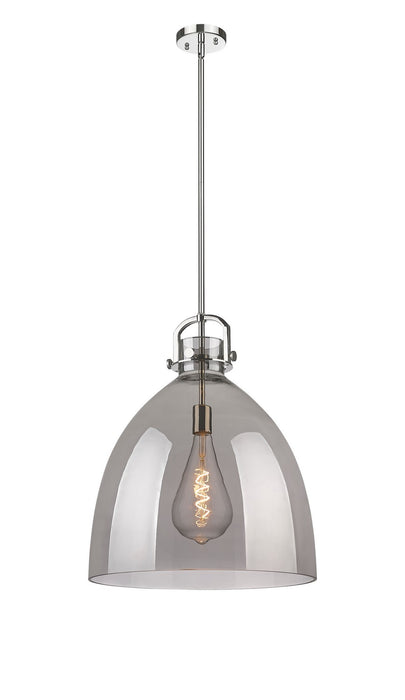 Innovations - 410-1SL-PN-G412-18SM - One Light Pendant - Downtown Urban - Polished Nickel