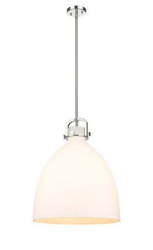Downtown Urban One Light Pendant Polished Nickel