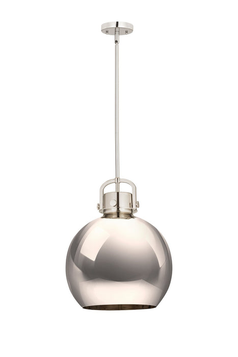 Innovations - 410-1SL-PN-M410-14PN - One Light Pendant - Downtown Urban - Polished Nickel