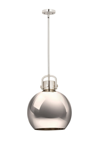 Downtown Urban One Light Pendant Polished Nickel