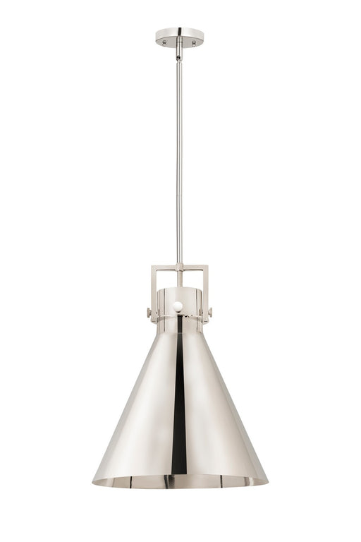 Innovations - 410-1SL-PN-M411-16PN - One Light Pendant - Downtown Urban - Polished Nickel