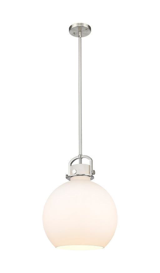 Innovations - 410-1SL-SN-G410-14WH - One Light Pendant - Downtown Urban - Satin Nickel