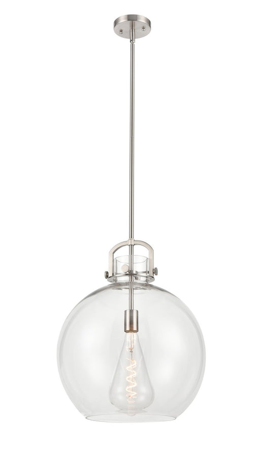 Innovations - 410-1SL-SN-G410-16CL - One Light Pendant - Downtown Urban - Satin Nickel