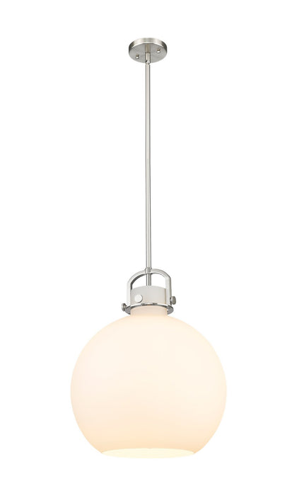 Innovations - 410-1SL-SN-G410-16WH - One Light Pendant - Downtown Urban - Satin Nickel