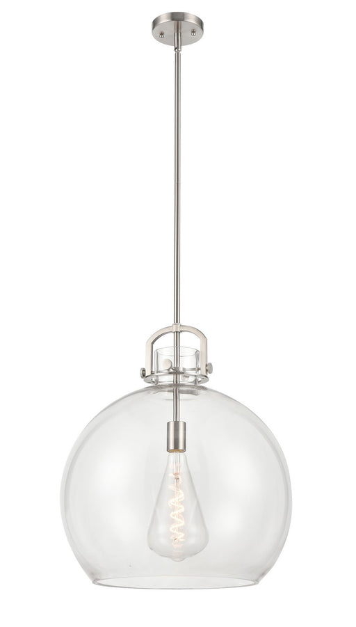 Innovations - 410-1SL-SN-G410-18CL - One Light Pendant - Downtown Urban - Satin Nickel