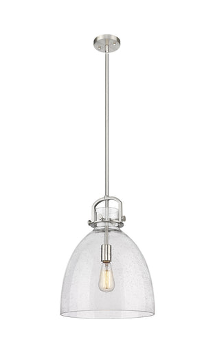 Downtown Urban One Light Pendant Satin Nickel