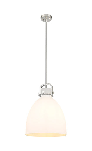Downtown Urban One Light Pendant Satin Nickel