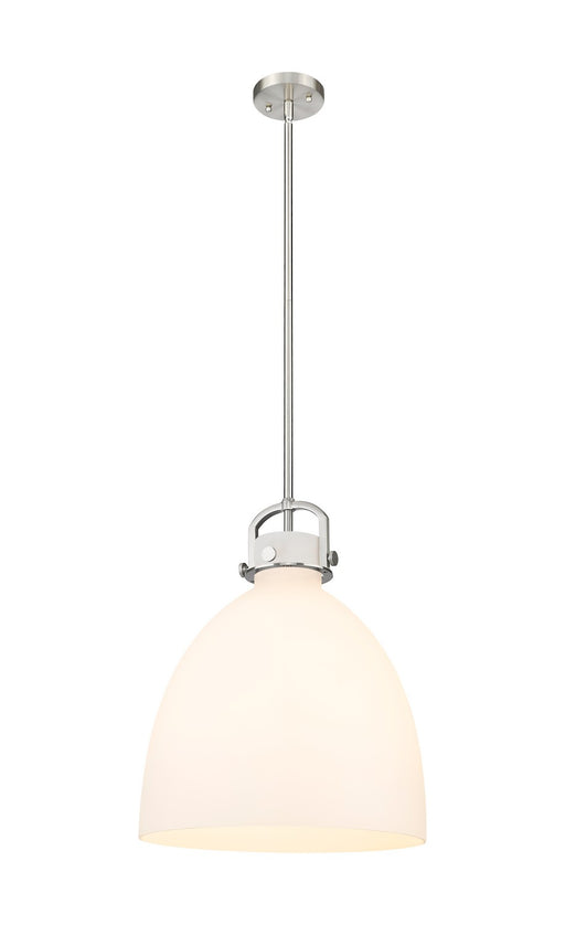 Innovations - 410-1SL-SN-G412-16WH - One Light Pendant - Downtown Urban - Satin Nickel