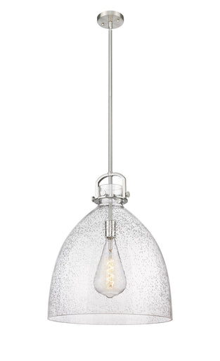Downtown Urban One Light Pendant Satin Nickel