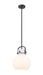 Innovations - 410-1SM-BK-G410-10WH - One Light Pendant - Downtown Urban - Matte Black