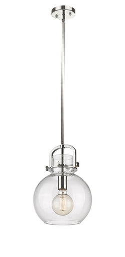 Downtown Urban One Light Pendant Polished Nickel